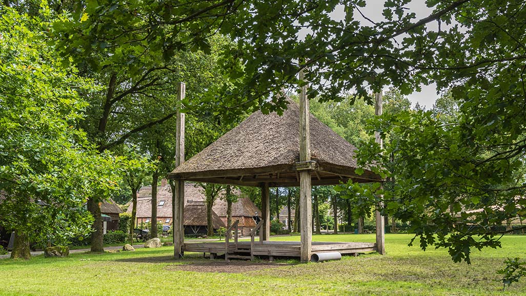 Cityscape museum village Orvelte The Netherlands